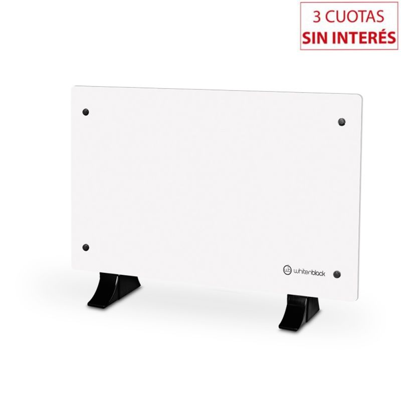 Vitroconvector Whitenblack PVWB01 1200W Blanco