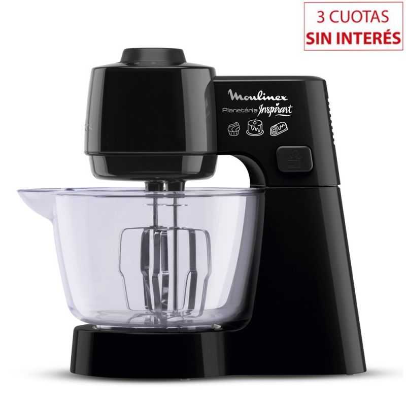 Batidora Planetaria Moulinex Inspirart QA710858 500w Negro