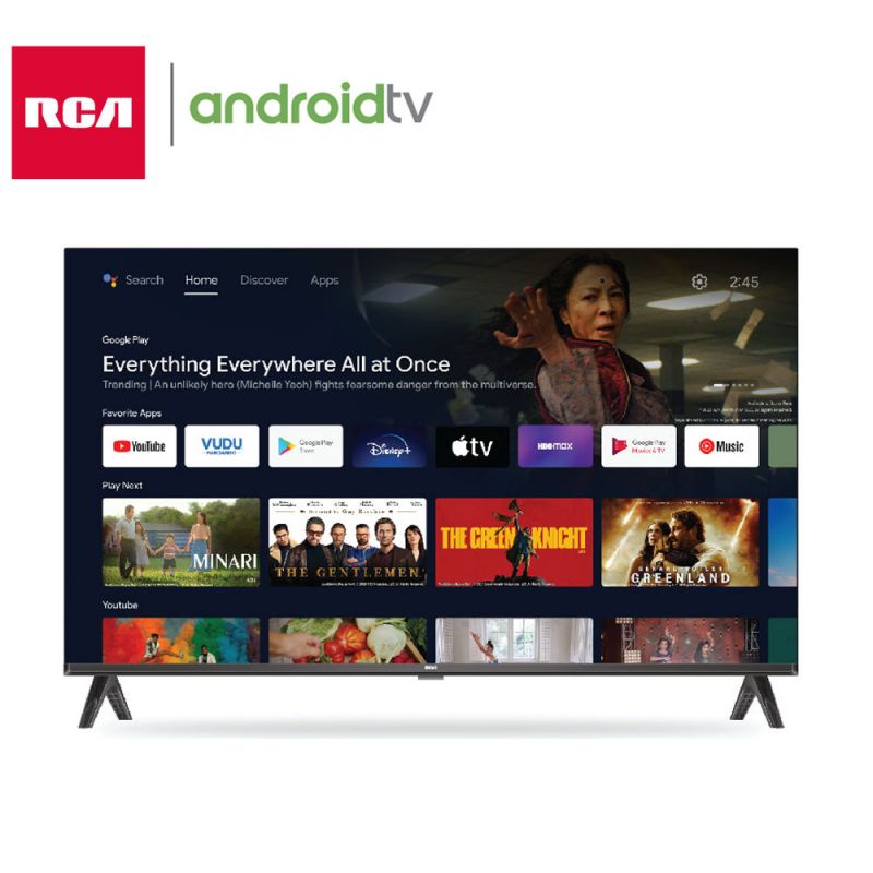 Smart TV 32" RCA HD R32AND Android TV Negro