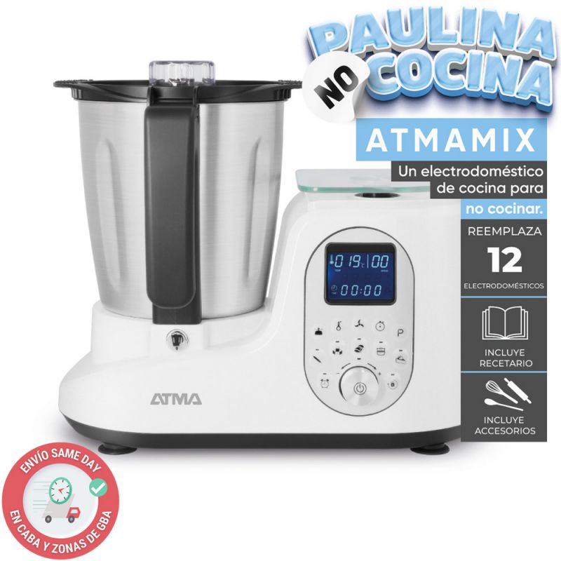 Robot de cocina Atma RC2020WN 8 en 1 Blanco