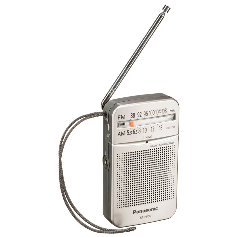 Radio Portátil Panasonic RF-P50D AM/FM Gris