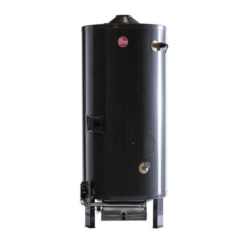 Termotanque Comercial a Gas Natural 250Lts Rheem RHCTP250N Pie C/Superior