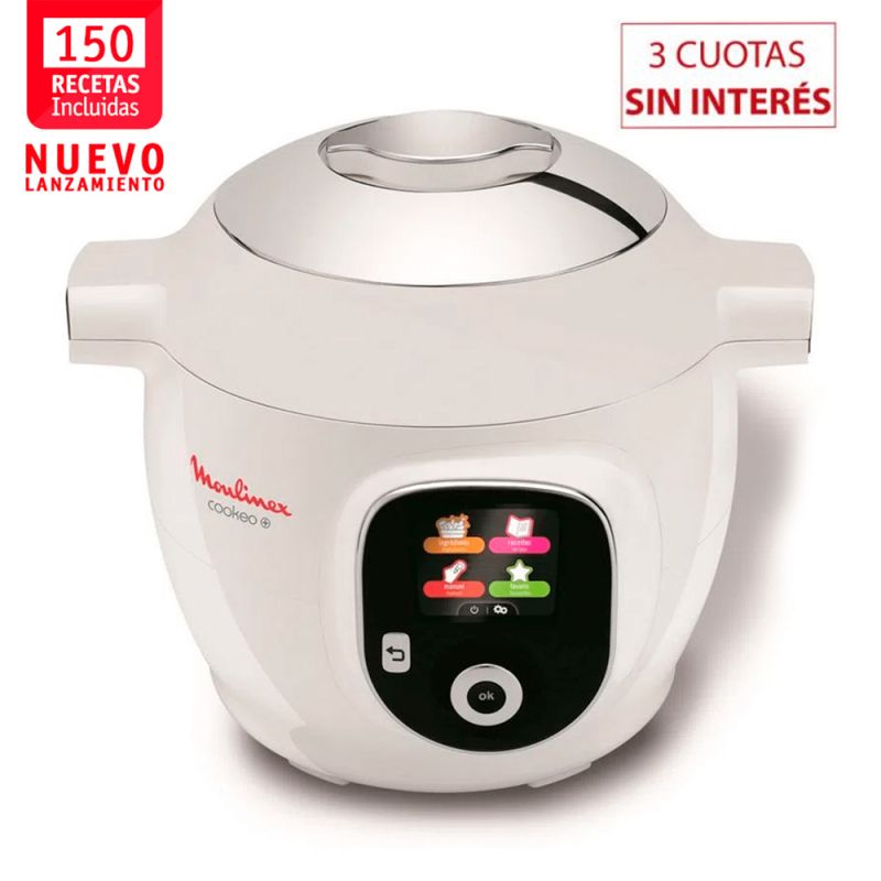 Robot de cocina Moulinex Cookeo CE851A10 Digital Blanco