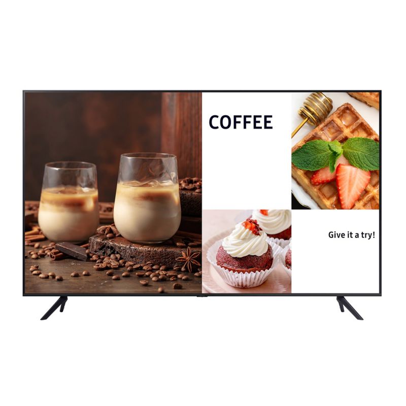 Smart TV 43" Samsung 4K UHD Crystal LH43BECHVGGCZB BEC-H BizTV Negro
