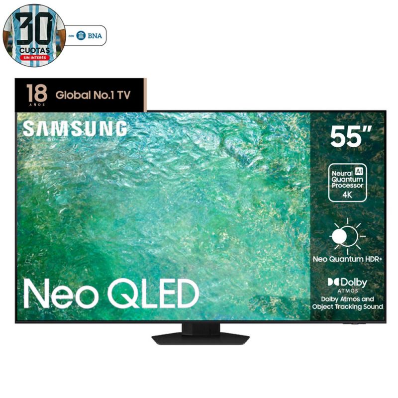 Smart TV 55" Samsung Neo QLED 4K QN55QN85CAGCZB Negro