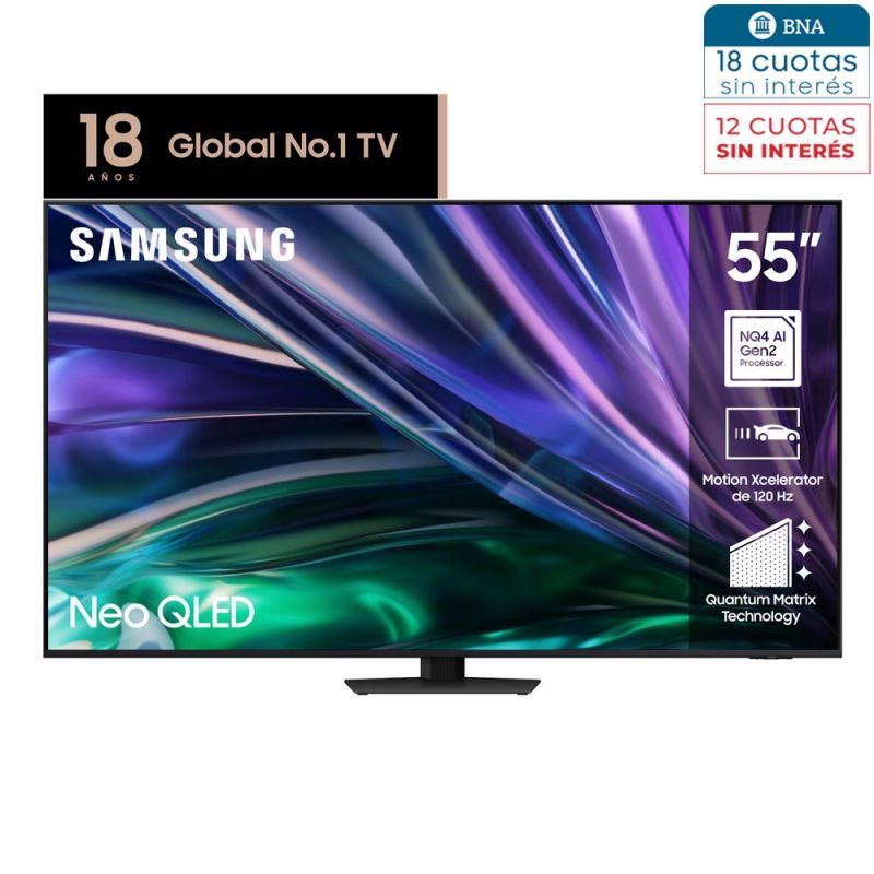 Smart TV 55" Samsung Neo QLED 4K QN55QN85DBGCZBB