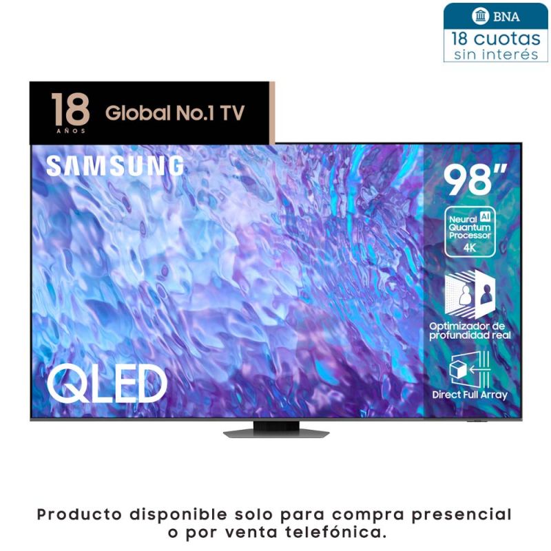 Samsung presenta su TV 98″: el más grande de Argentina en 6 cuotas sin  interés y barra de sonido de regalo – Samsung Newsroom Argentina