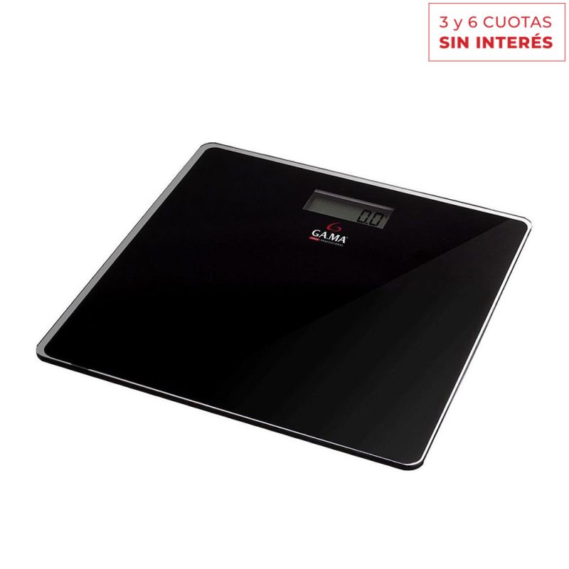 Balanza de Baño Digital Gama SCG-430/105874 150K Negro