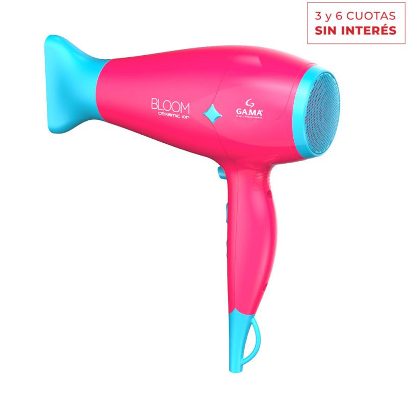 Secador de Cabello Gama Diamond Bloom 136984 Rosa