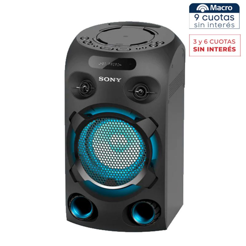 Sistema de Audio Bluetooth Sony ONE BOX MHC-V02 Negro