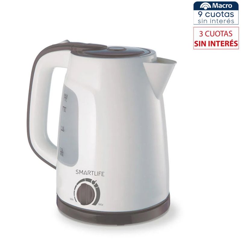 Pava Eléctrica Smartlife Corte Mate SL-EK1714WPN Blanco