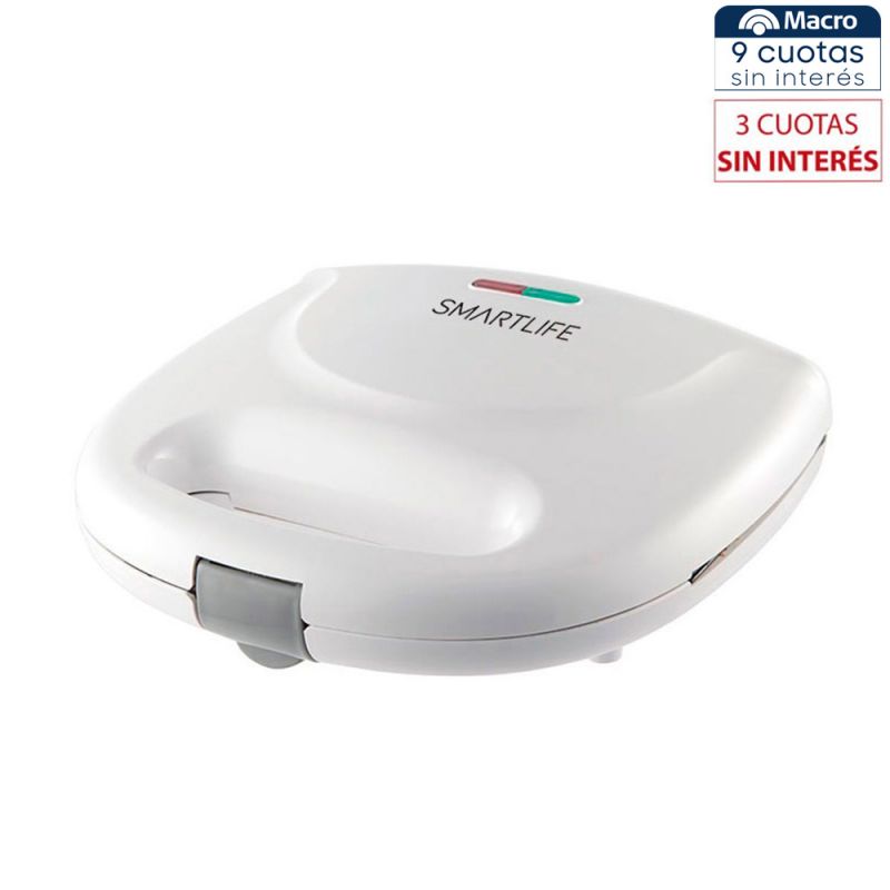 Sandwichera SmartLife SL-SW3383 Blanca
