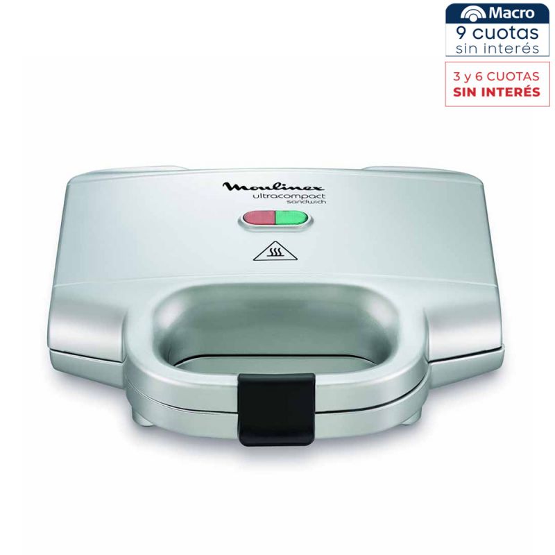 Sandwichera Moulinex Ultracompact SM154180 Gris