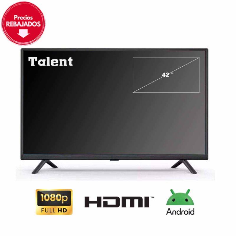 Smart TV 42" Talent FULL HD 42TALFHD Negro