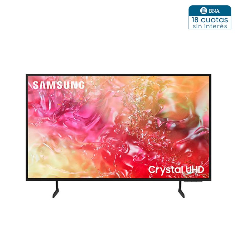 Smart TV 50" Samsung 4K UHD CRYSTAL UN50DU7000GCZB Negro