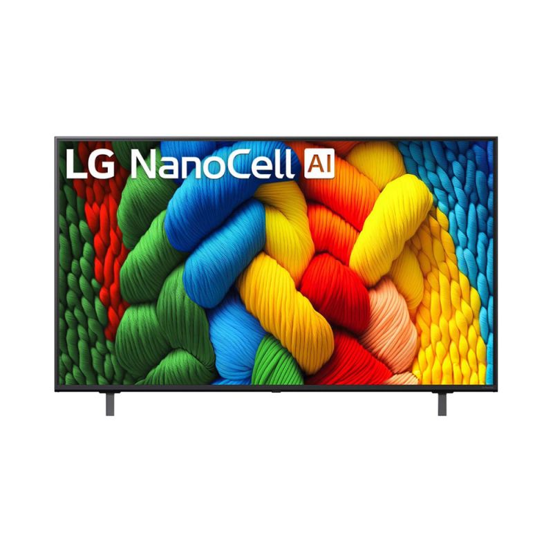 Smart TV 55" LG 4K NanoCell 55NANO80ASA ThinQ AI Negro