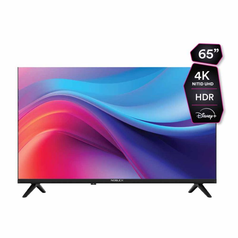 Smart TV 65" Noblex UHD 4K DK65X6550 Gris