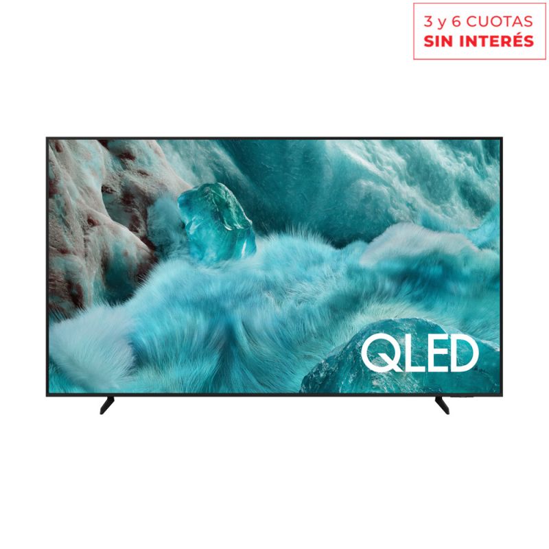 Smart TV 75" Samsung QLED 4K QN75Q7FAAGCZB Vision AI Negro
