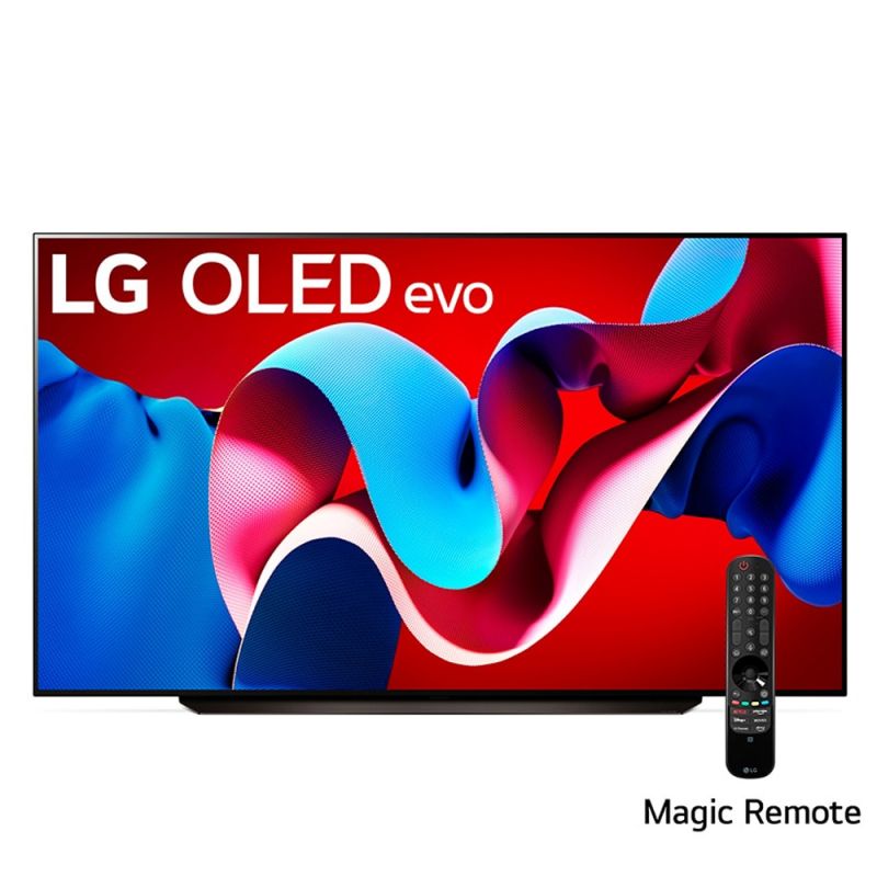 Smart TV 83" LG 4K OLED Evo AI C4 OLED83C4PSA Negro