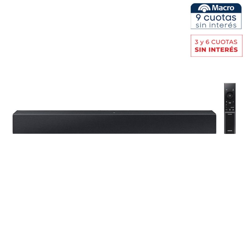 Soundbar Bluetooth Samsung Essential HW-C400/ZB 40W Negro