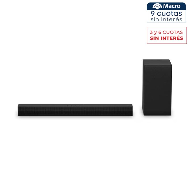 Soundbar + Subwoofer Bluetooth LG S40T 300W 2.1ch Negro