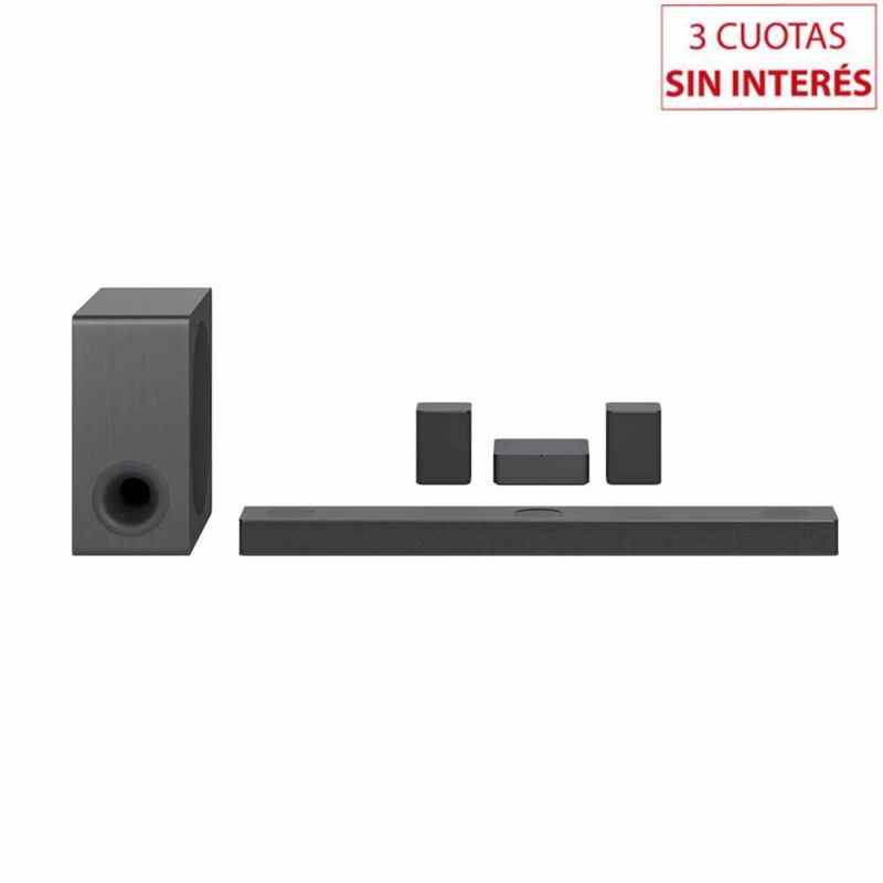 Soundbar + Subwoofer Bluetooth LG S80QR 620W Negro