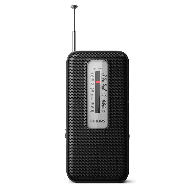 Radio Portátil Pocket Philips TAR1506/00 AM/FM Negro