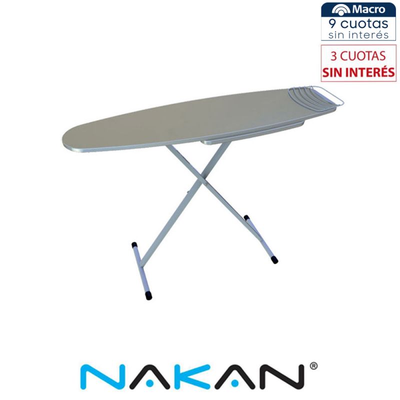 Tabla de Planchar Nakan TDP-RBT Reforzada C/Manga