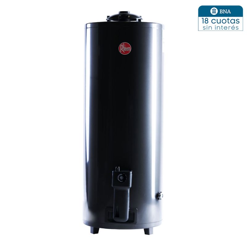 Termotanque a Gas Rheem 120Lts TGNP120RH AEE Pie C/Superior