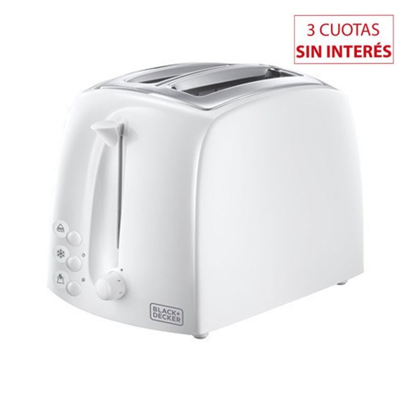 Tostadora Black & Decker TR21640-AR Blanco