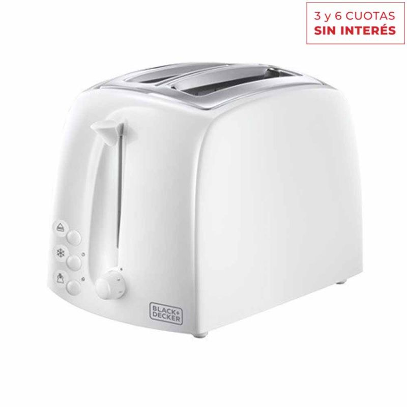Tostadora Black & Decker TR21640-AR Blanco