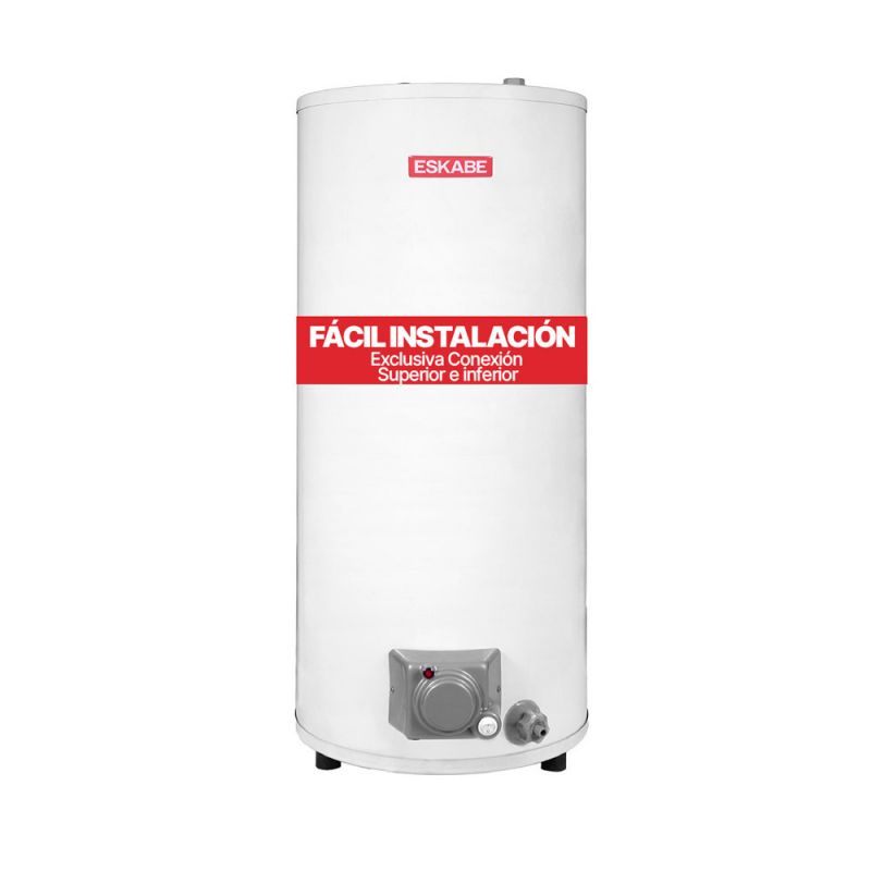 Termotanque Eléctrico 92Lts Eskabe TQUE95ELJ Pie-Colgar C/Superior-Inferior Blanco