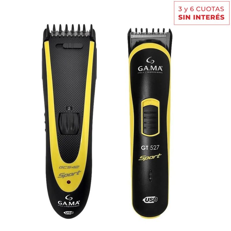 Pack Sport Line Gama Trimmer GT527 + Clipper GC542