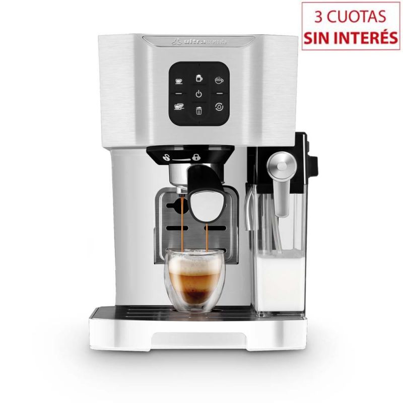 Cafetera Espresso Ultracomb CE-6111 20 Bar Blanco
