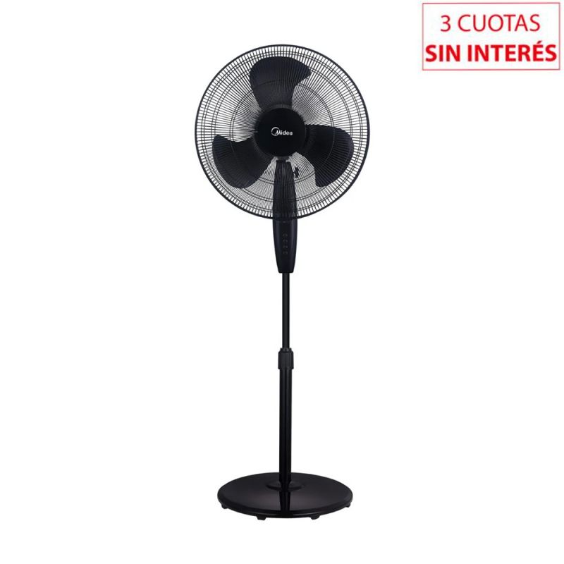 Ventilador de Pie 18" Midea SF-18B1AE1 Negro