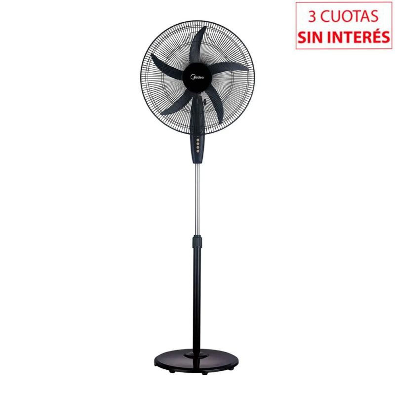 Ventilador de Pie 20" Midea SF-20B1AE1 Negro