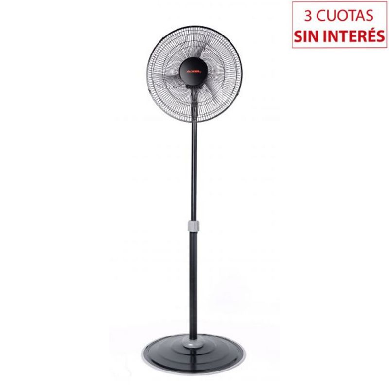 Ventilador de Pie 16" Axel AX-PIE16 Negro