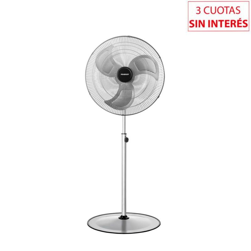 Ventilador de Pie 20" Peabody PE-VPY250 Gris