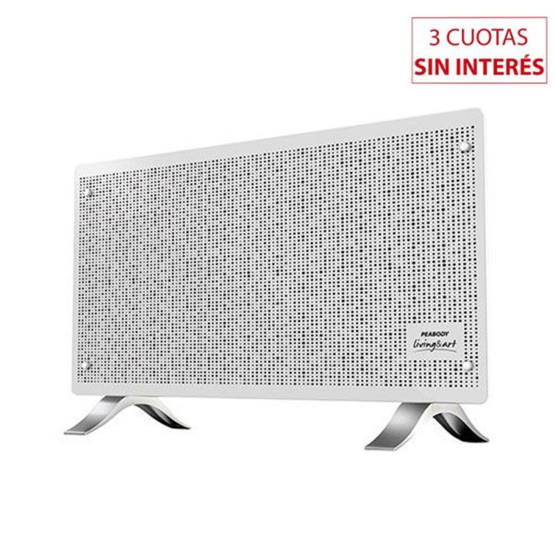 Vitroconvector Peabody PE-VC20B - 2000W Blanco