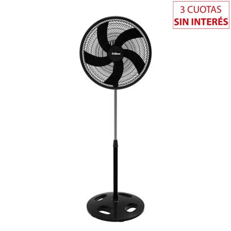 Ventilador de Pie 20" Liliana VP20P Negro
