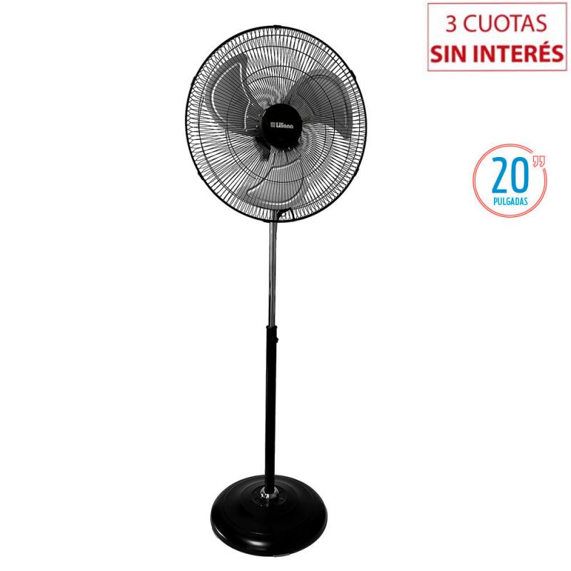 Ventilador de Pie 20" Liliana Orbital VP20POW Negro