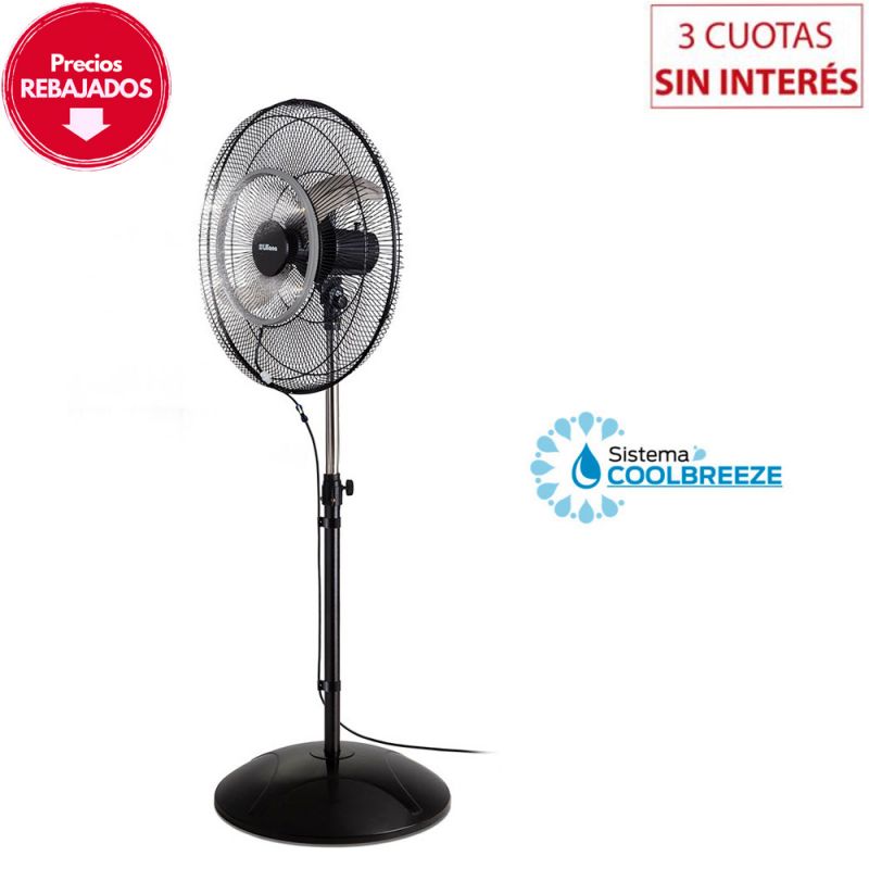 Ventilador de Pie 25" Liliana CoolBreeze VP25MCB Negro