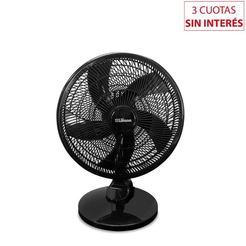 Ventilador de Mesa 16" Liliana VSOP16 Negro