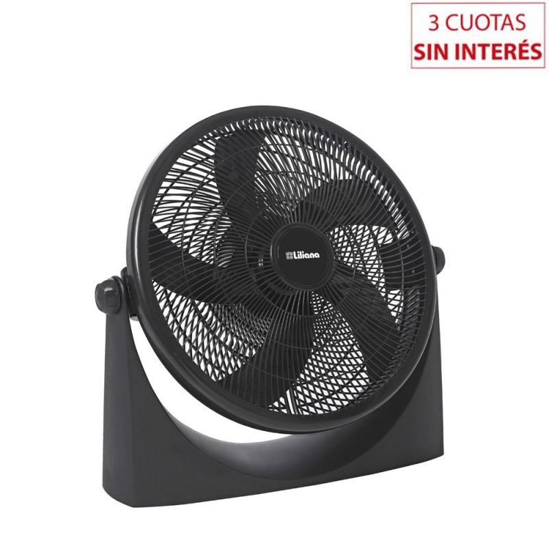Turboventilador Reclinable 18" Liliana VTF18P Negro
