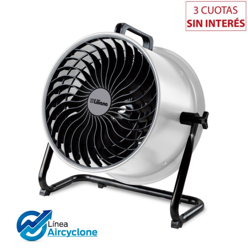 Turboventilador 16" Liliana VTHD16G 3 en 1 Aluminio