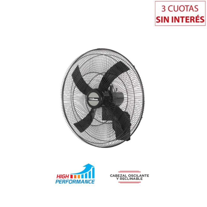 Ventilador de Pared 24" Liliana VW2416 Negro