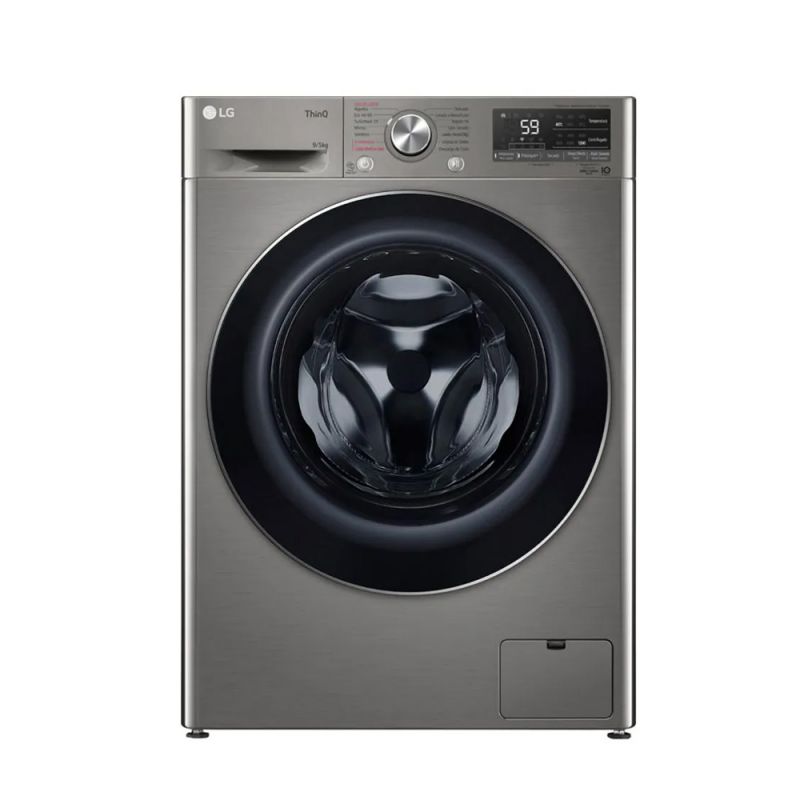 Lavasecarropas LG WD90VVC4S6 9/5kg WiFi Inverter Silver