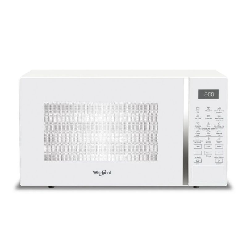 Microondas Digital 30Lts Whirlpool WMG30BZ Grill Blanco