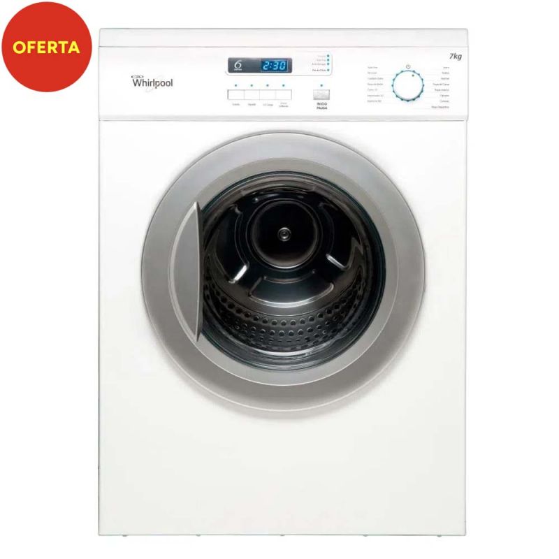 Secarropas por Calor 7KG Whirlpool WSR07SC Blanco