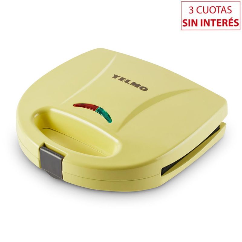 Wafflera Eléctrica Yelmo WM-1901 Amarillo